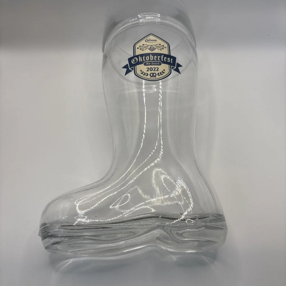 Oktoberfest Re-boot 2022 German Beer Boot Glass Das Boot‎ Infineon